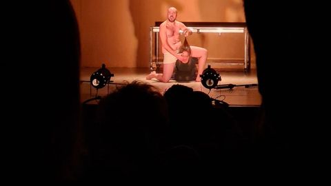 Representaci�n de la obra �Puta o la degradaci�n del ser�