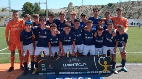 El infantil A del Real Oviedo, en la Levante Cup