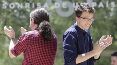 Iglesias y Errej�n en un acto de campa�a.