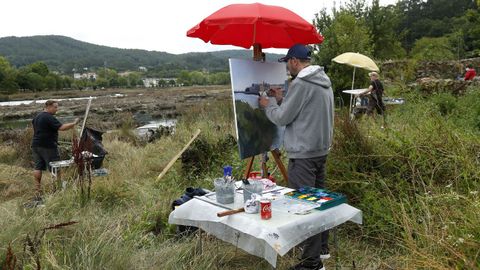 Concurso de pintura al aire libre en Noia 2021