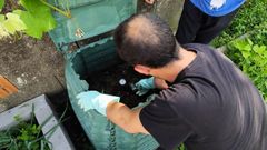 La campa�a gener� 1,5 toneladas de compost.