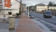 Nueva senda en la zona de A Revolta