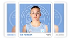 Iris Vennema, nueva jugadora del Celta de baloncesto.