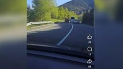 Un testigo publicó en Instagram las maniobras del investigado
