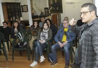 Alberto Granja imparti� una charla micol�gica en el museo Aller. 