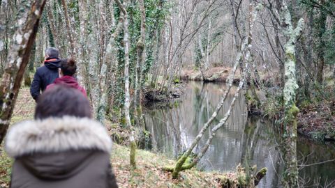 El entorno, con el ro al lado de la finca, es privilegiado