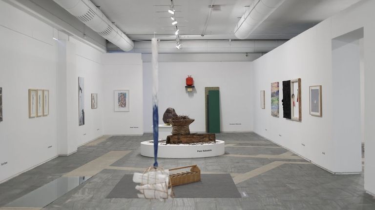 Imaxe da exposici&oacute;n dedicada ao poeta Gonz&aacute;lez Anan&iacute;n, que se puido ver no Museo de Lugo a pasada primavera 