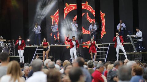 Imagen de archivo de una actuación de la orquesta Gran Parada.