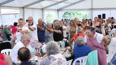 La fiesta se celebr en Andrade y const de una comida, msica, hinchables y un sorteo de productos.