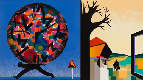 Dos pinturas de Rodolfo Pico