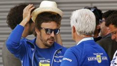 Fernando Alonso y su padre, en Asturias 