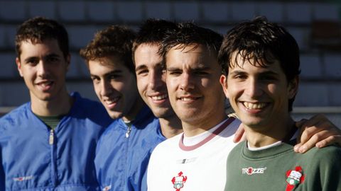 Diego Rivas, en su etapa en la cantera verde