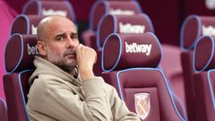 Pep Guardiola.Pep Guardiola, entrenador del Manchester City