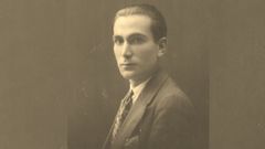 O poeta Manuel Lus Acua (Sobrado, A Pobra de Trives, 1900-Ourense, 1975).