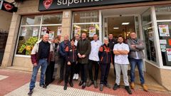 Representantes de la empresa Gadisa Retail acompaaron en el acto de apertura a los propietarios y trabajadores del establecimiento