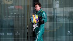 Fernando Alonso.Fernando Alonso, piloto de Aston Martin en Catar