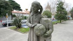 Una vez restaurado, el Concello prev� reponer el Monumento al Ni�o en el Cant�n, de donde fue retirado hace cinco a�os