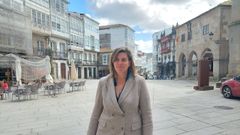 Cecilia V�zquez, portavoz del PP de Betanzos.