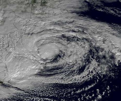 Cicl�n postropical �Sandy�, cerca de USA.