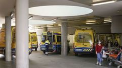 Foto de archivo de la entrada de Urgencias en el CHUO.