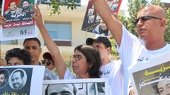 Concentraci�n a favor de los periodistas condenados