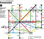 El �Metrominuto� detalla distancias y tiempos caminando.