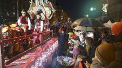Momento de la cabalgata de Reyes en su recorrido por las calles de Ferrol el pasado 5 de enero.