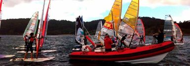 La competici�n se desarroll� en aguas pr�ximas a la localidad de Cangas, en la r�a de Vigo.
