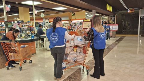 La campaa en uno de los supermercados de Gadis.