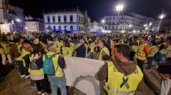 Manifestaci�n en favor de Ence en Pontevedra