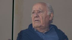 Amancio Ortega, en el complejo de Casas Novas, en julio del 2024