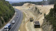 El grado de ejecucin de las obras de A Pobra a Sarria est en un 40 %