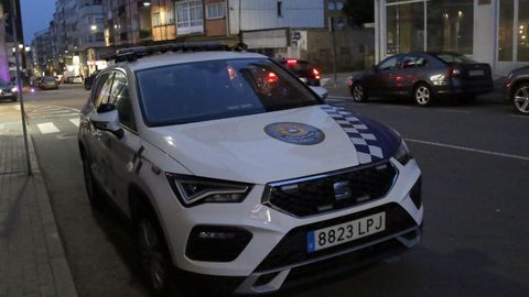 Imagen de archivo de un coche de la Polica Local de Ribeira.