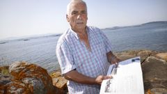 Foto de archivo de Jos Outeiral, uno de los marineros que ayud a salvar a los nufragos del mercante Cabo Razo