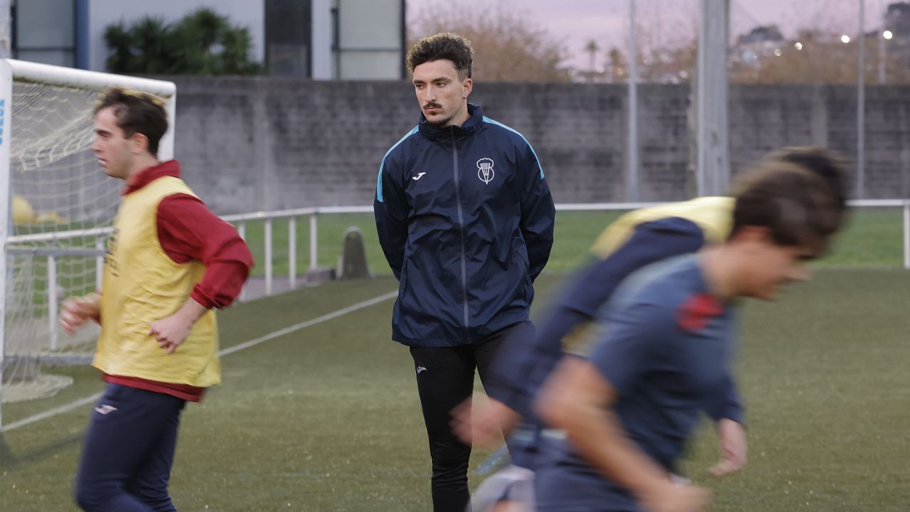 Diogo Petiz, el férreo defensa del Viveiro curtido entre madrugones en la lonja