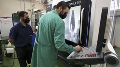 Uno de los talleres del CIFP Ferrolterra