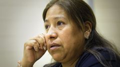 Maritza, madre de Yoel Quispe, asesinado en A Coru�a la madrugada del 23 de diciembre del 2023
