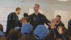 El Obradoiro seduce a los m�s peque�os