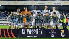 Once del Real Oviedo ante el Ourense en la primera ronda de Copa del Rey