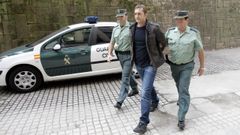 Mart�nez Campos fue detenido en dos ocasiones por el crimen, pero siempre dijo ser inocente. En la imagen, entrando a los juzgados en octubre del 2011