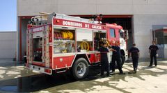 Imagen de archivo del equipo de bomberos