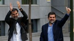 Prisi�n provisional sin fianza para Jordi Cuixart y Jordi S�nchez