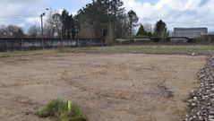 La parcela donde se levantar� la base de prevenci�n de incendios