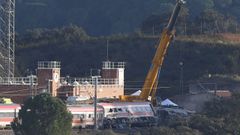 Una de las grandes m�quinas que trabaja en la zona