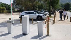 Instalaciones del estacionamiento de pago del pinar, el pasado verano