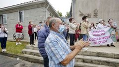 Concentraci�n, este 4 de agosto, para reclamar m�s personal en el PAC y centro de salud de Baltar, en Sanxenxo