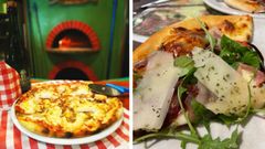 La pizza Pino (izquierda) y la Donatello (derecha) son las m�s aclamadas entre su clientela.