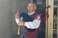 Imagen de Victorino, en Corcubi�n, en octubre del 2011