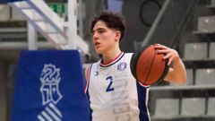 Dar�o P�rez, durante su etapa en el Lucentum Alicante