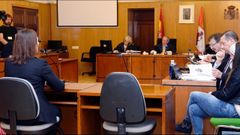 Imagen de archivo del desarrollo del juicio por el crimen de la peque�a Sara